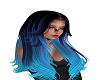 long  blue hair