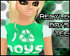 *S* Recycle Boys Tee
