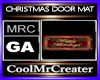 CHRISTMAS DOOR MAT