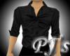 {PJ's} Black Male Shirt