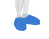 BLUE FLUFF SLIPPER
