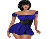 Blue Party Dress