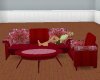 (SK) Romantic Sofa Set