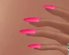 "think pink" nails