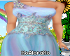 (A) Periwinkle Gown