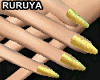 Golden Nails Small Hands