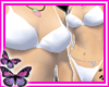 (Ð) White Bikini Top