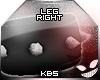 KBs Garter Leg Right Drk