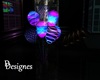 neon birthday balloons
