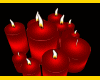 christmas red candles