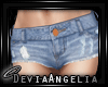 [Devia]Booty Shorts|Blue
