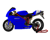 blue Ducati 999R