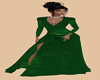 green Velvet Gown
