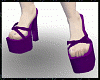 CL*strappy purple suede