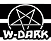 W-DARK+STAR+CHAIN+COLLAR