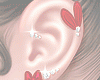 🐰Red earrings