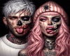 WP Horror Couple Cutout2 Bundle