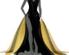 gala gown gold