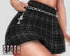 S. eCross Plaid Skirt
