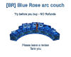 [BR] Blue Rose arc couch