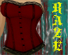 BLOOD RED CORSET