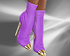 T- Boots lilac/gold