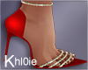 K red vday heels