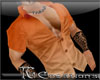 {TG} 2Shade Shirt-Orange