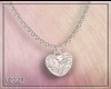 ∞ Heart necklace