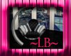 ~LB~ Silver Swin chair