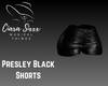 Presley Black Shorts