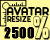Avatar Resize 2500% MF