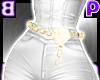 Camellia ChainBelt/White
