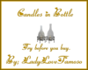 Candles in Bottle
