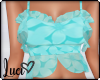 !L! FLoral Turquoise