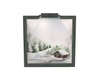 WINTER CABIN FRAMED PIC