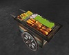 Roast corn cart