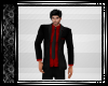 Red & Black Open Suit