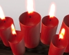 RED CANDLES