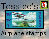 WW I airplanes stamp