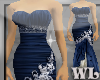 WL~Designer Gown Navy