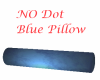 Blue pillow no/dots