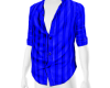 Blue Casual Open Shirt
