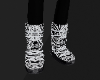 zebra moon boots