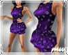 !PUFF Dress Purple