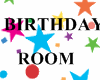 Birthday room