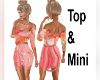 Coral 2 pce Dress