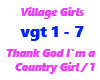 Village Girls / Thank