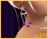 ~TQ~lilac pearl earrings