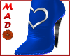 blue valentine day shoes